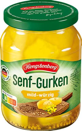 Hengstenberg Senf-gurken